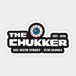 THE CHUKKER Sticker